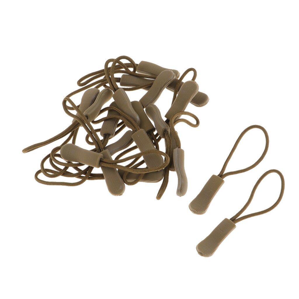[20] tirette Tire-Fort Cordon En Nylon sans Texturé Antidérapant Pince de Traction Adapter N'importe Quel-Zip de Fixateur