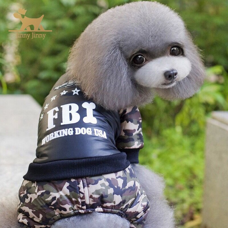 Ropa de camuflaje para perro, suéter resistente al agua para perros pequeños y medianos, Invierno