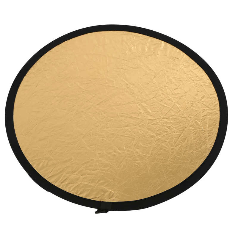 Lighting Reflector 2 in 1 Lighting Reflector 60cm / 23.6in for Indoor and Outdoor Photography