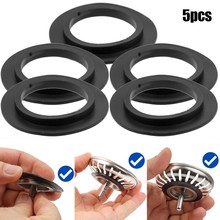 5Pcs Rubber Afdichtring Pakking Voor Keuken Water Wastafel Spoelbak Afdruiprek Franke Mand Zeef Plug Voor 78/79/80/82/83Mm