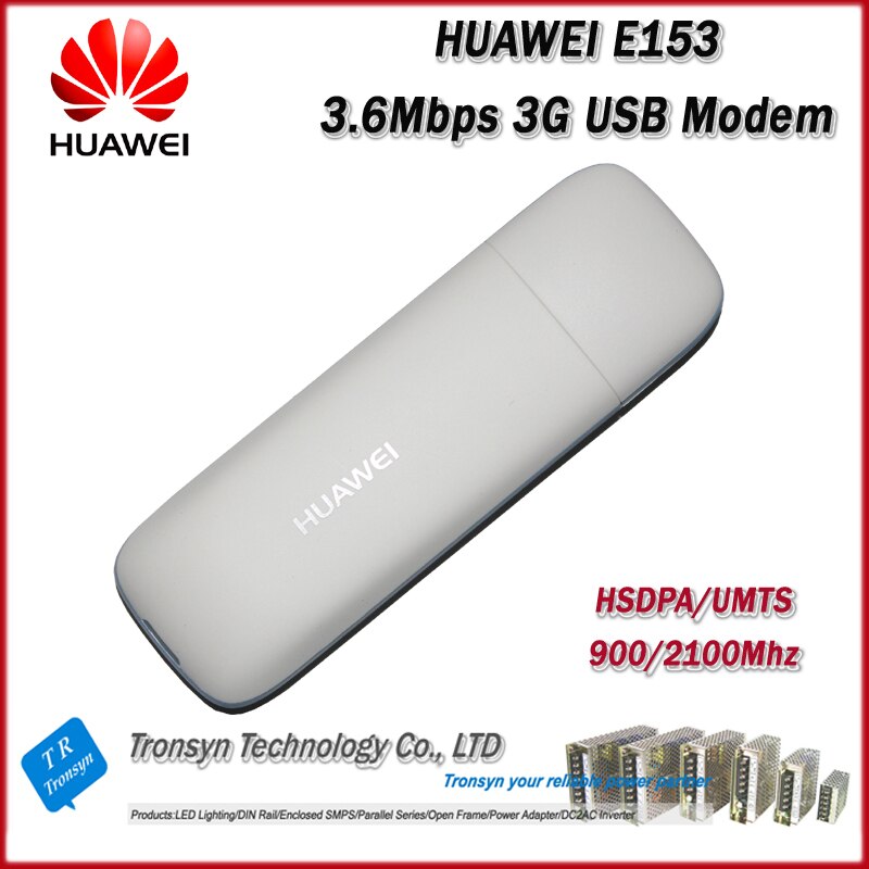 Goedkoopste Originele Unlock HSDPA 7.2 Mbps HUAWEI E153 3G USB Modem Met Sim Card Slot