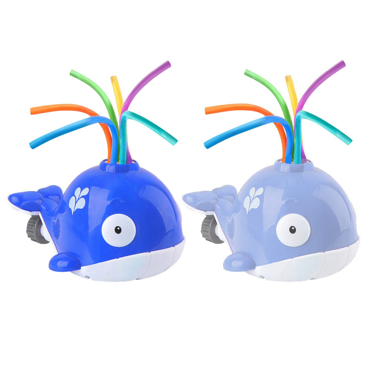Kids Water Sprinkler Toy Cute Whale Outdoor Summer Water Spray Sprinkle Toy for Backyard Garden Lawn Swimming Pool Bathing