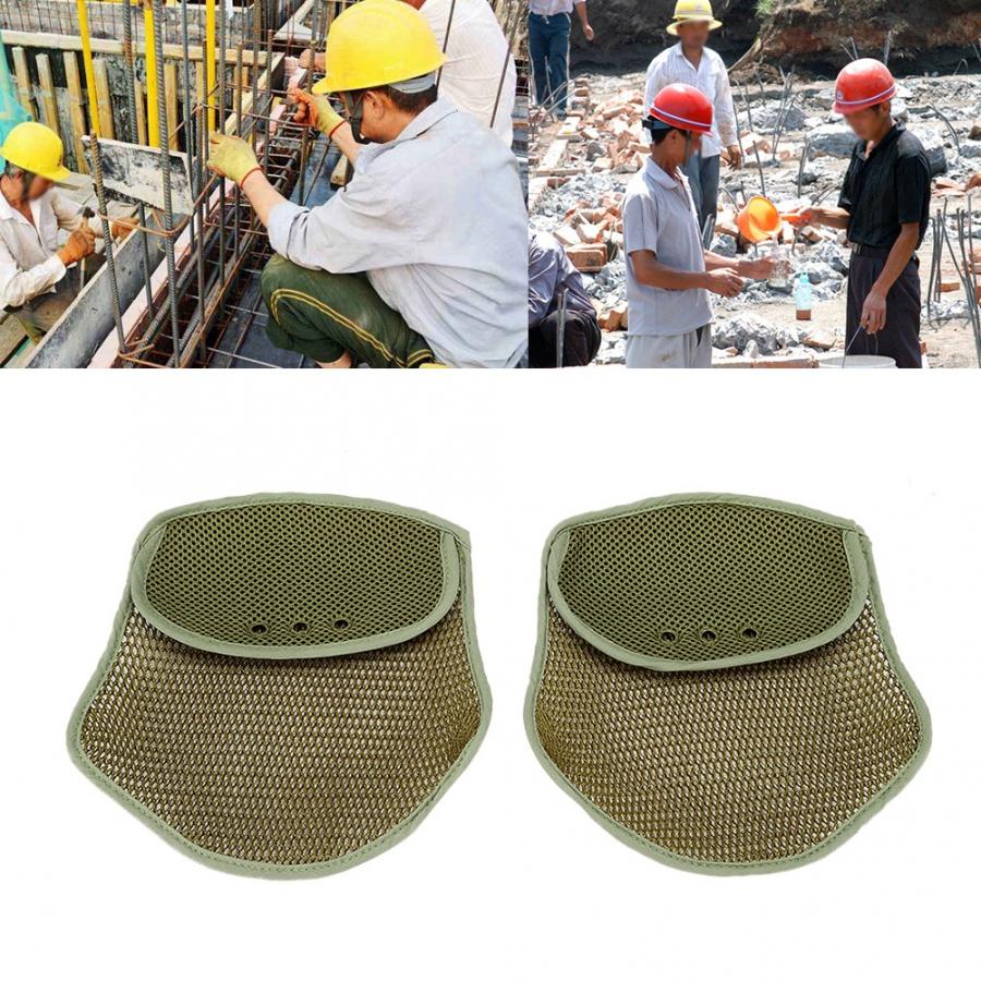 2pcs Safety Working Hard Hat Mesh Liner Moisture Absorption Perspiration Helmet Lining casco seguridad Helmet Mesh Liner