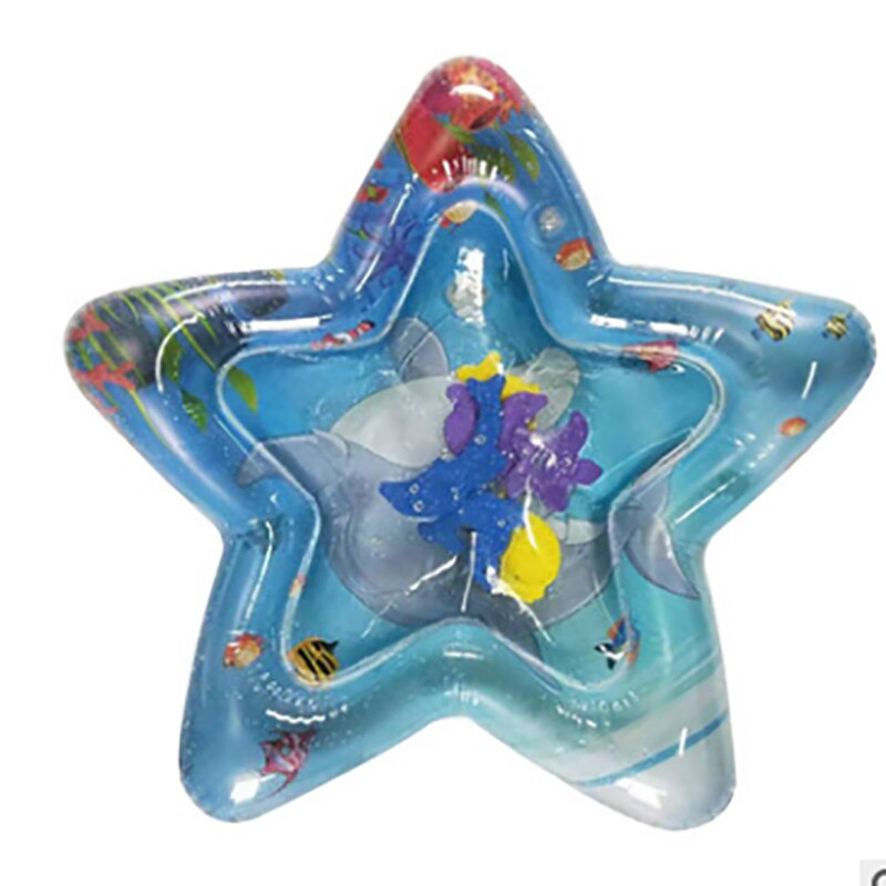 Baby Inflatable Patted Pad Prostrate Water Cushion Pat Pad toy Inflatable Water Cushion Dual Use Summer Toy: F