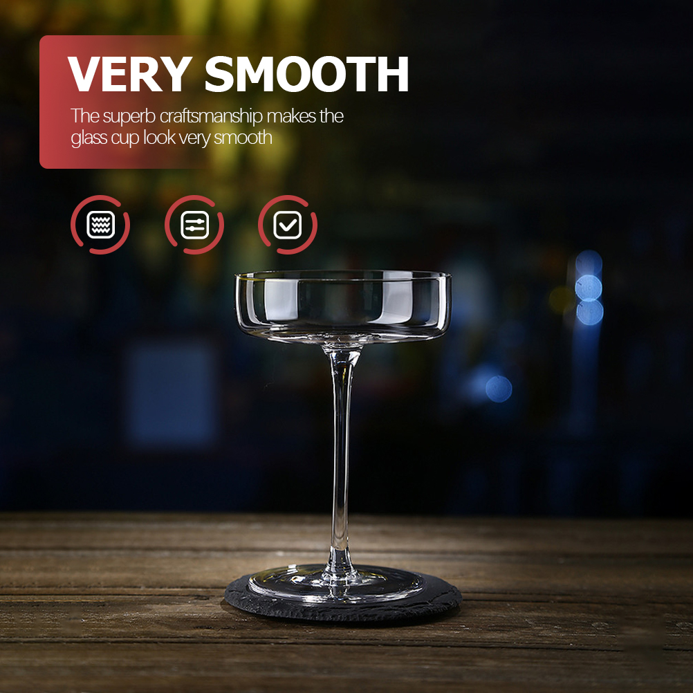 2 Stuks Delicate Glazen Bekers Champagne Sparkling Cocktail Bril Voor Thuis