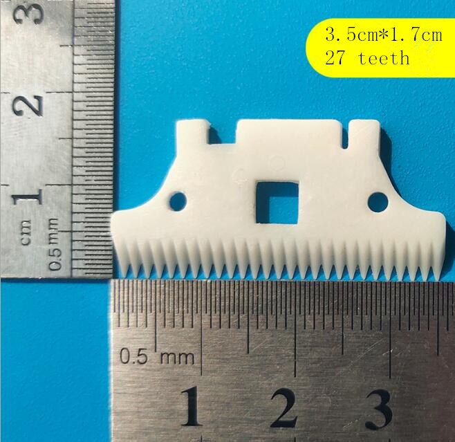 5pcs 27 teeth zirconia ceramic clipper blade