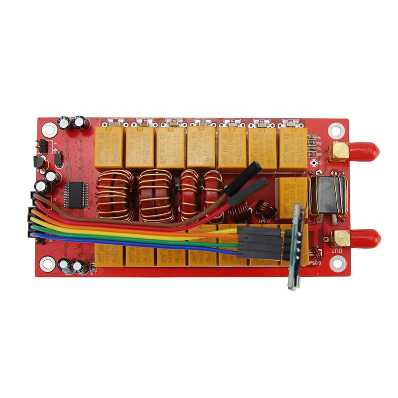 Gotowe/zmontowane zestawy ATU-100 automatyczna płyta tunera antenowego 1.8-50MHz 100W przez N7DDC 7X7 z wyświetlaczem OLED 0.96 Cal