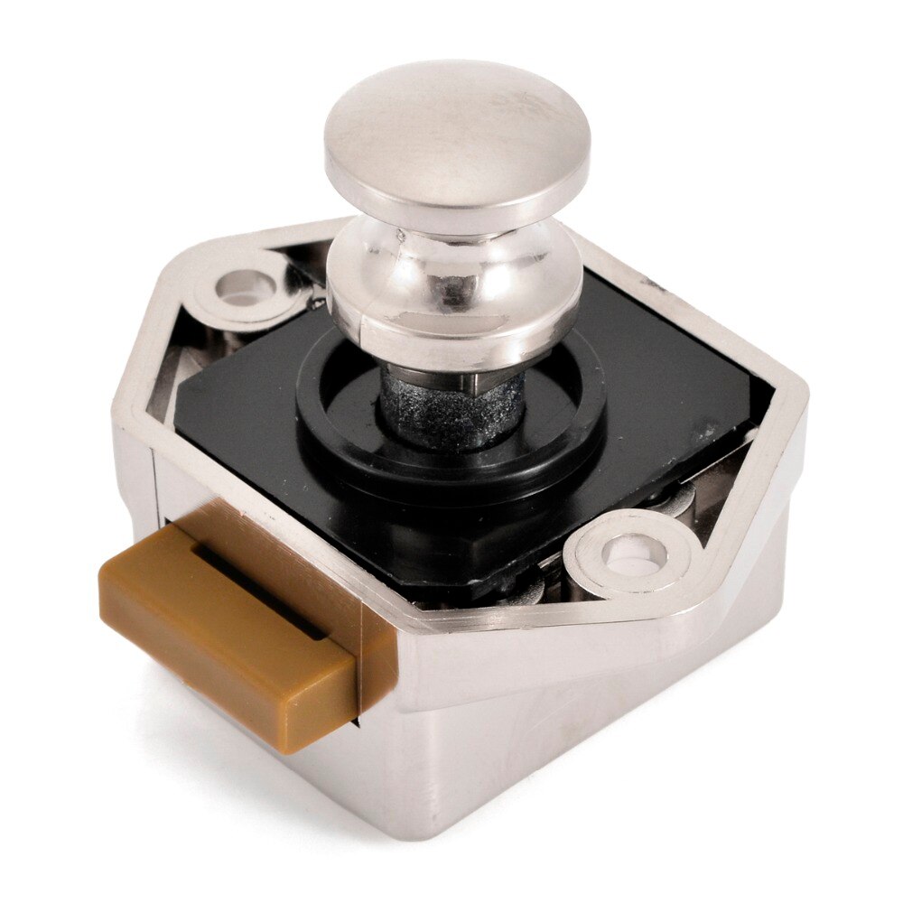 Mini Push Button Schublade Schloss Mayitr Caravan Wohnmobil Lock Schrank Tür Fangen Schloss Hardware Werkzeuge