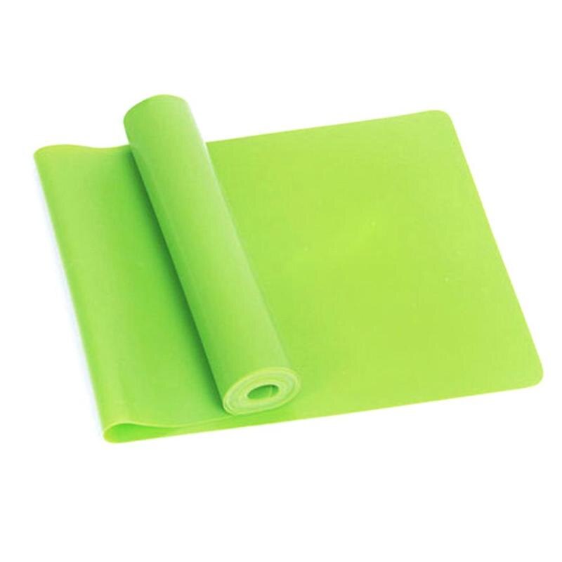 Miljövänligt latex yoga stretch band stretch band pull band bälte lakan pull fitness rep drag motstånd  n4 n 1: Grön