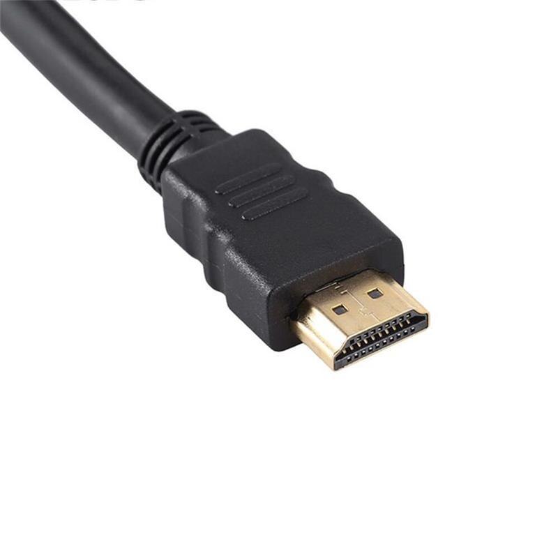 Larryjoe 1080P HDMI Male Naar 5 RCA Kabel van 5FT/1.5 M HDMI-Naar-ypbpr Converter RGB Audio video AV Adapter met R/L Audio-uitgang