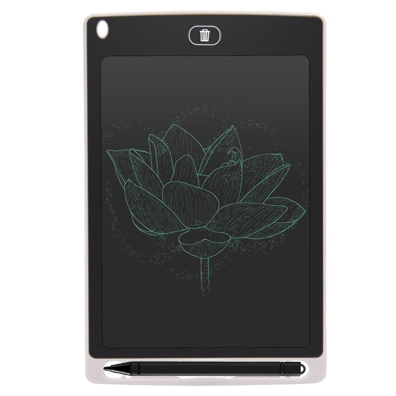 Mini pizarra electrónica de 8,5 pulgadas para niñas y niños, tableta LCD magnética, pizarra Digital para escribir anuncios, tabla abatible