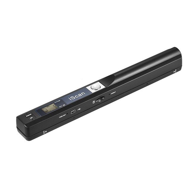 Nuovo Scanner portatile portatile portatile portatile portatile immagine A4 Scanner manuale 900DPI usb 2.0 Scanner supporto formato JPG/PDF: black