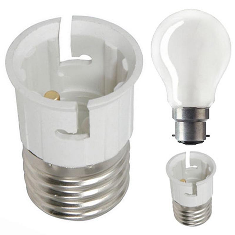 LumiParty E27 om B22 Licht Lamp Brandwerende Houder Adapter Converter Socket Base Converter Edison Schroef naar Bajonet Cap