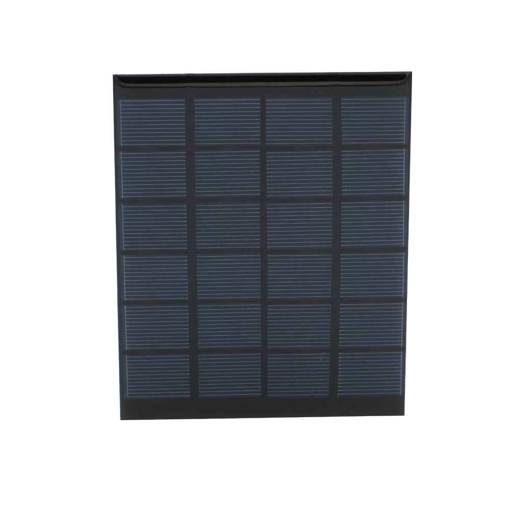 6v 333ma 2 watt 2w polypanel solcelle standard epoxy monokrystallinsk silicium gør-det-selv batteri strømopladningsmodul mini solcelle legetøj