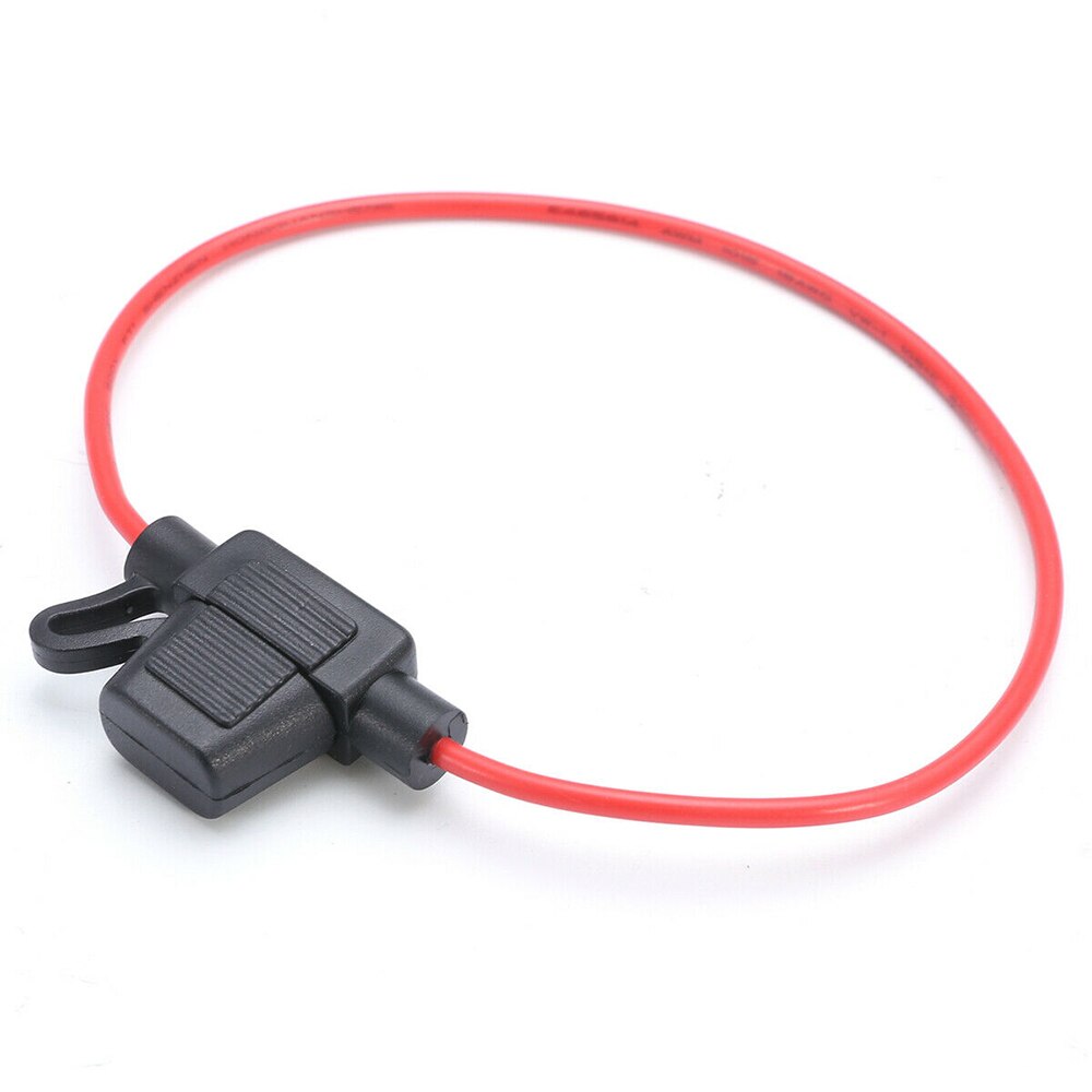 5pcs Porte-Fusible Mini Lame 12V 30A Imperméable - Fusible Voiture Avec Fil Cuivre Protection Éclaboussures