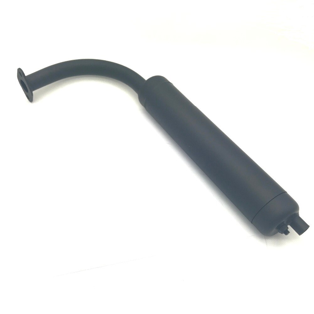 Muffler Exhaust Pipe 49cc 50cc 66cc 80cc 2-Stroke Engine Motorized Bicycles Bike Black
