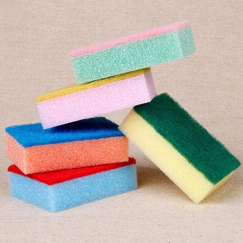 1 pçs colorido casa máquina de lavar louça esponjas limpeza universal nano esponja escova conjunto ferramentas limpeza da cozinha lavar almofadas