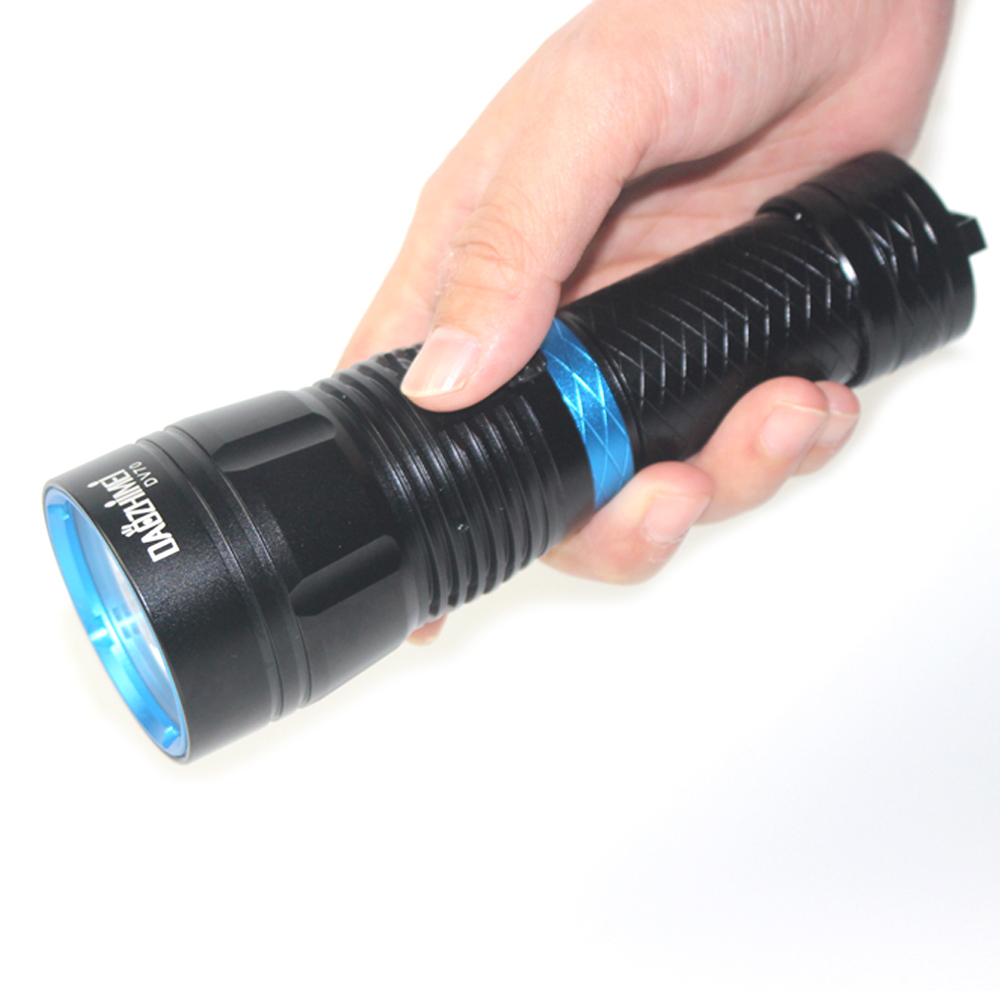 5000lm xhp 70 dykkerlommelygte 80m undervandsdykkerlommelygte ipx 8 vandtæt dykkerlampe 26650 batteri