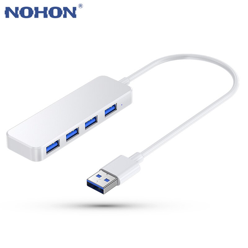 Adapter For Laptop PC High Speed USB 3.0 Hub External 4 Ports Adapter Splitter USB Expander Computer Accessories HUB USB Adapter