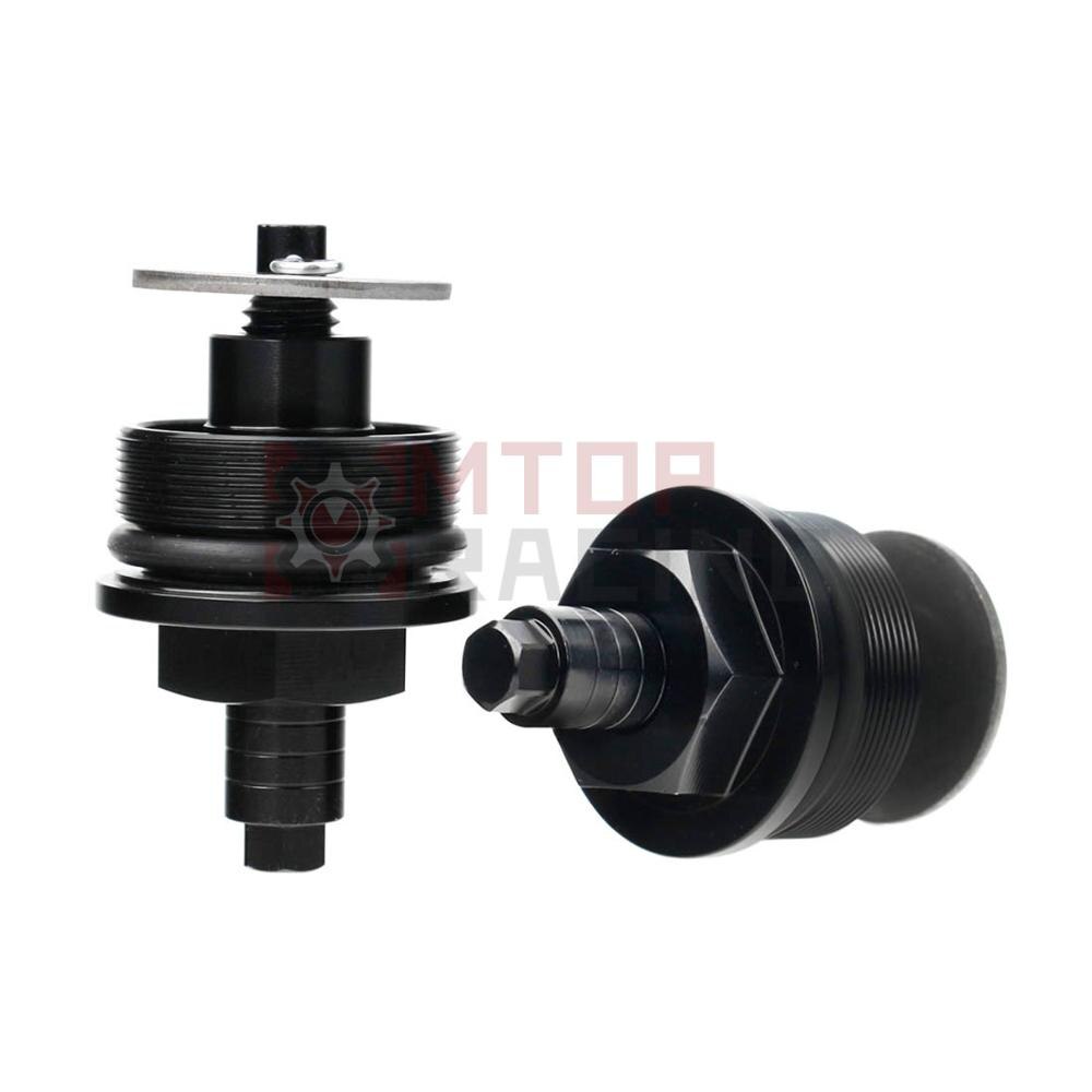 Preload Fork Caps For Yamaha FZX250 ZEAL SRV250 TDR125 38mm Hexagonal Adjustable Fork Bolts Black Silver Blue