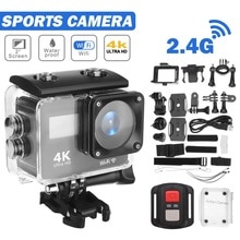 HD 4K WIFI Waterproof Sports Camera 170D Helmet Lens Cycling Climbing Underwater Action Cameras Photo DVR Video Recording Cam