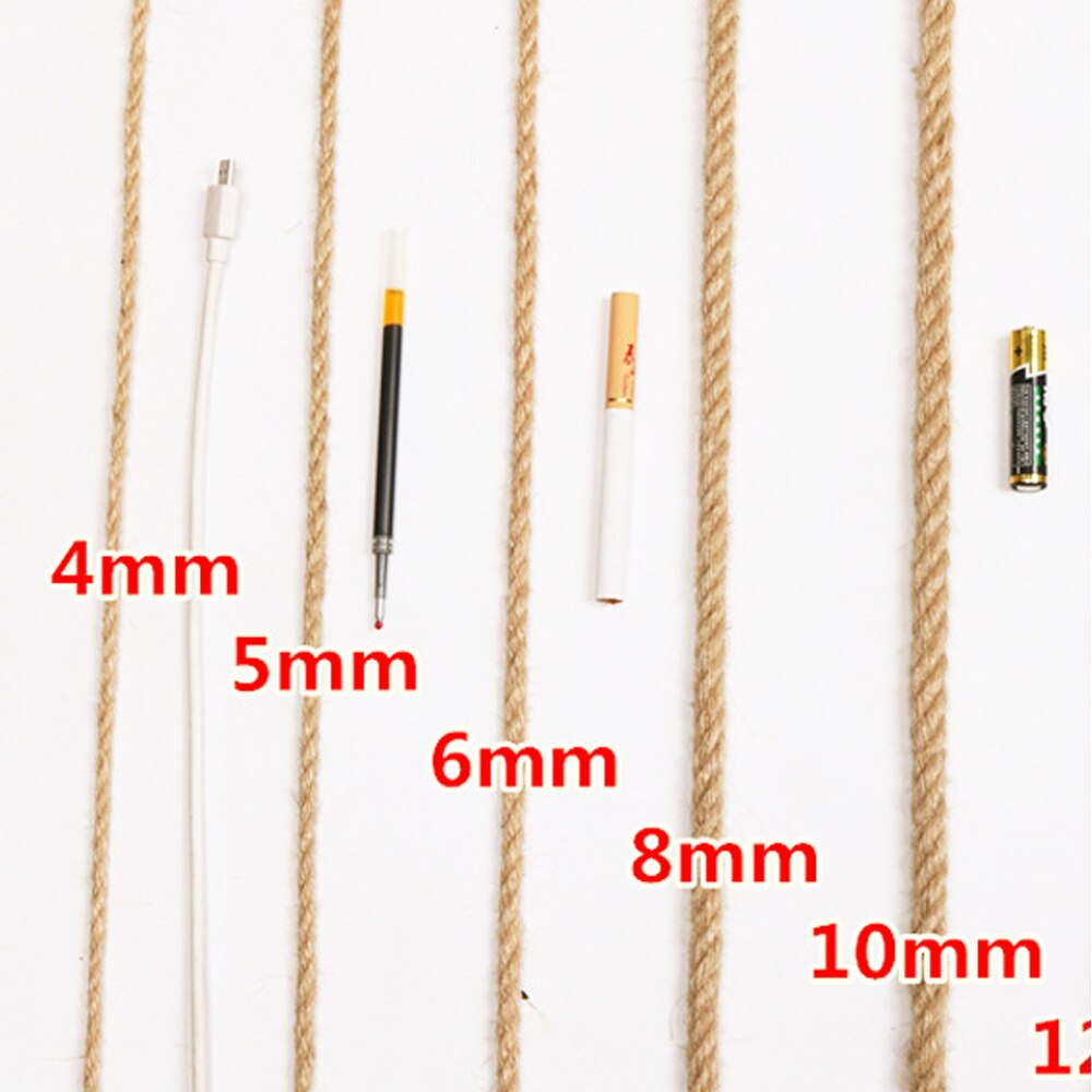 Sisal Rope Cat Tree DIY Scratching Post Toy Cat Climbing Frame Replacement Rope Desk Legs Binding Rope for Cat Sharpen Claw