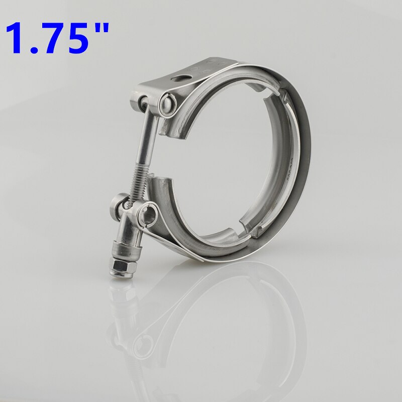 Universal rostfritt stål 2 " 2.5 " 3 " 3.5 " avgasstuprör v bandklämma v-band klämmor v klämma 1.5 2.5 3 3.5 tum: 1.75 tum