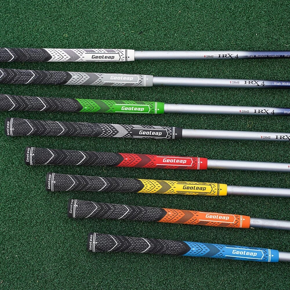 Golf club grips and medium-sized standard golf club handle composite carbon yarn 8PCs / lot