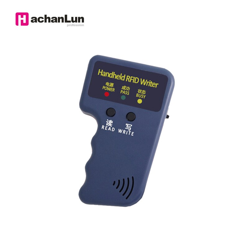 Portátil 125KHz EM4305 T5577 tarjeta de control de acceso copiadora escritor escribible ID llaveros tarjeta RFID lector programador duplicador