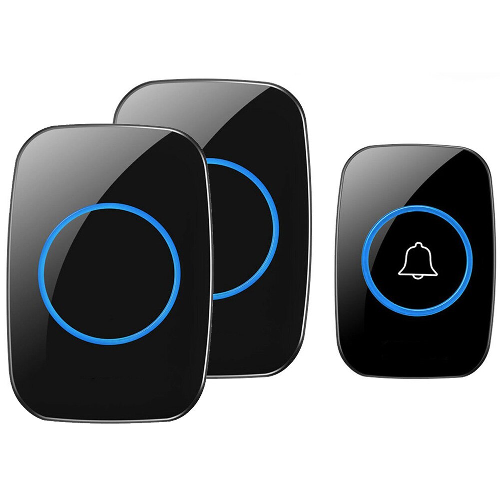 Home Welcome Doorbell Intelligent Wireless Doorbell Waterproof 300M Remote Smart Door Bell Chime Self-powered Home: choice 3