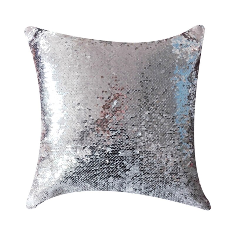 style sublimation blank Magical sequins item product heart transfer printing diy custom consumables 40*40cm 10pcs/lot: silver color
