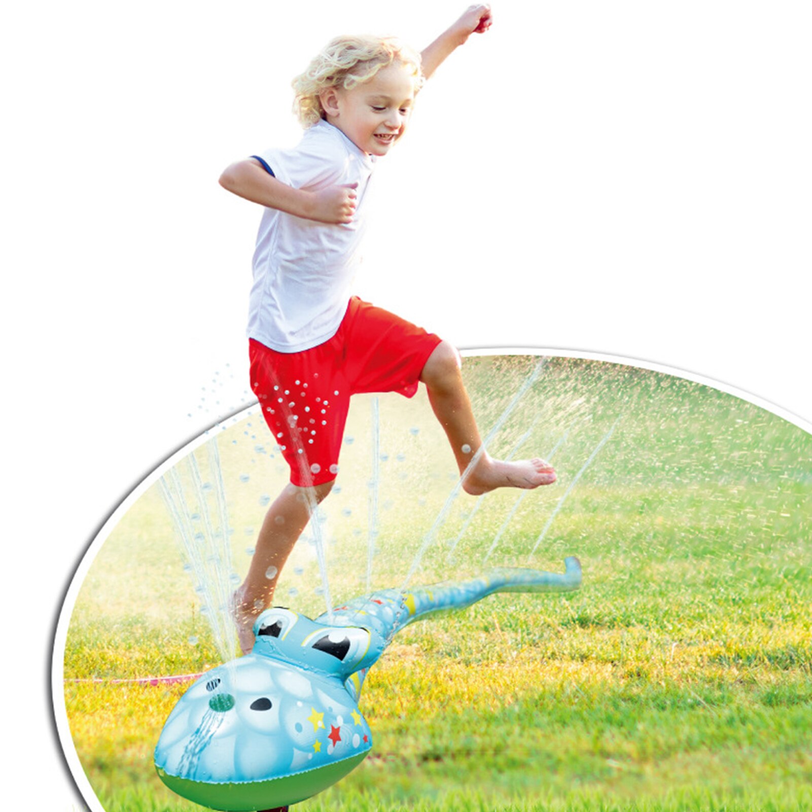 Zomer Outdoor Tuin Waternevel Sprinkler Speelgoed Spuiten Water Snake Speelgoed Voor Kinderen Interactief Play Game Pad Mat Bad Bad speelgoed