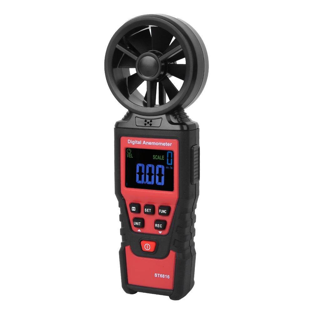 Wind Speed Meter LCD Handheld Digital Anemometer W... – Vicedeal