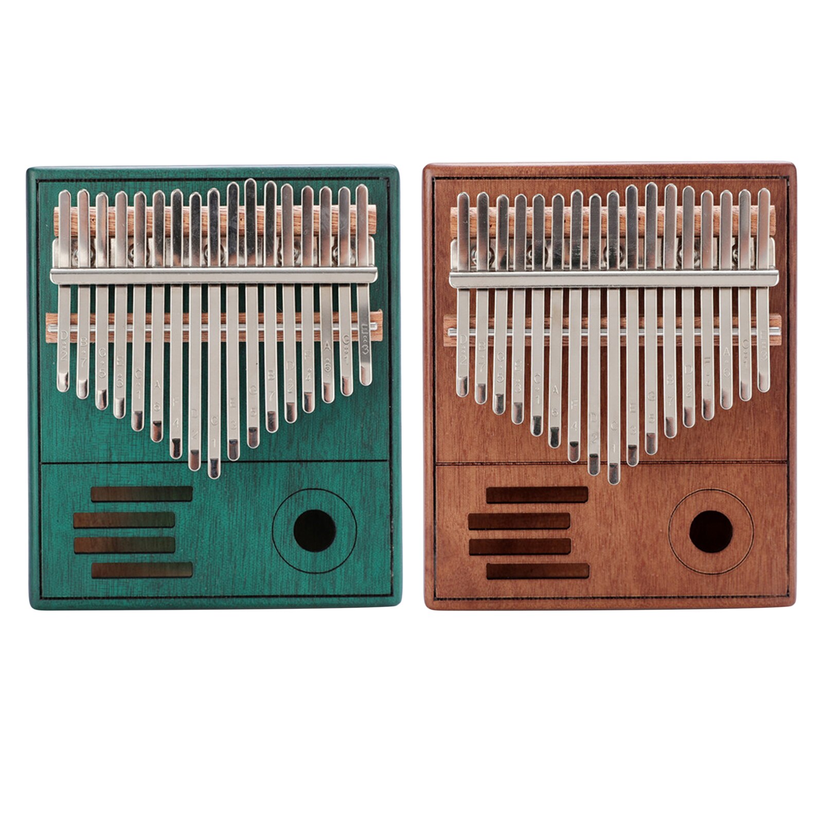 Kalimba-instrumento Musical de madera, Piano de pulgar Mbira Kalimba de 17 teclas para principiantes