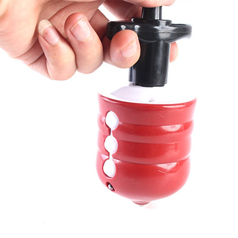 Newly LED Toys Light Up Rotary Desktop Football Gyro Color Music Spinning Top Glowing Toy CLA88