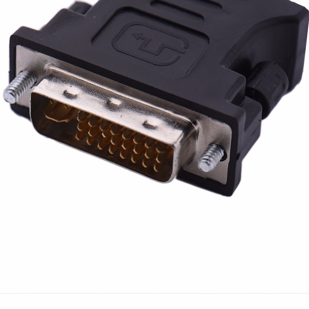 DVI 24 5 Pin DVI Male naar VGA Female Video Converter Adapter voor PC laptop