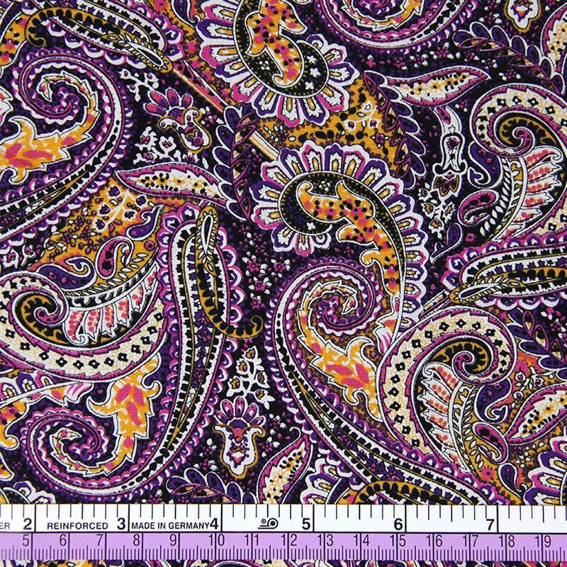 Tissu en coton 145 imprimé papillon | Matériel fait à la main pour la fabrication de fleurs de noix de cajou, 50 x 100% cm de 20*58 "1Yc900
