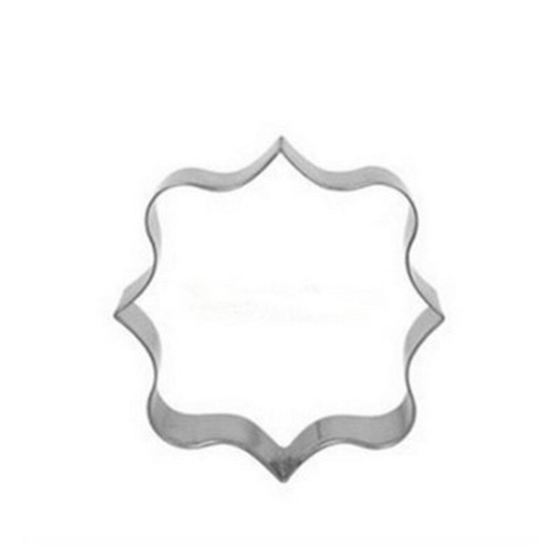 1 Set (3 Stuks) cookies Pastry Fondant Mold Rvs Cakevorm Sugarcraft Decorating Frame Cutter Tool: 1PC C