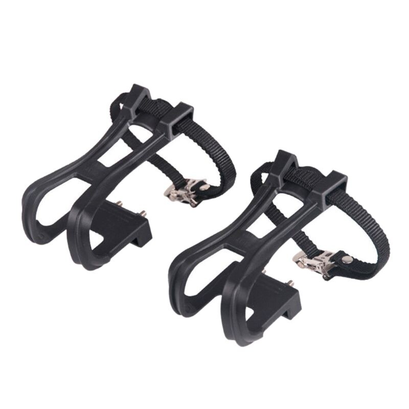 1 Paar Fietsen Mtb Racefiets Pedaal Teen Clip Riem Riemen Fiets Pedaal Schoen Harnas Fietsen Schoenen Behuizing Houder Band strip