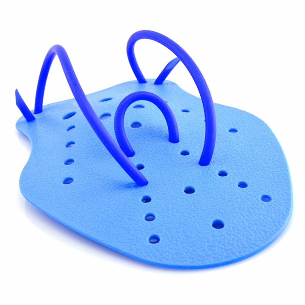 1 Pair Adjustable PVC Hand Swimming Paddles Webbed Gloves Hand End Training Diving Paddle Gloves Water Paddles Equipment