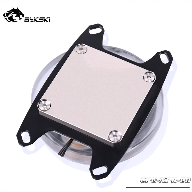 BYKSKI CPU Water Block Use for AMD RYZEN3000 Ryzen AM3/AM3+/AM4 FM TR4 X570 CPU Copper Cooler Radiator RGB SYNC CPU-XPR-CD-AM