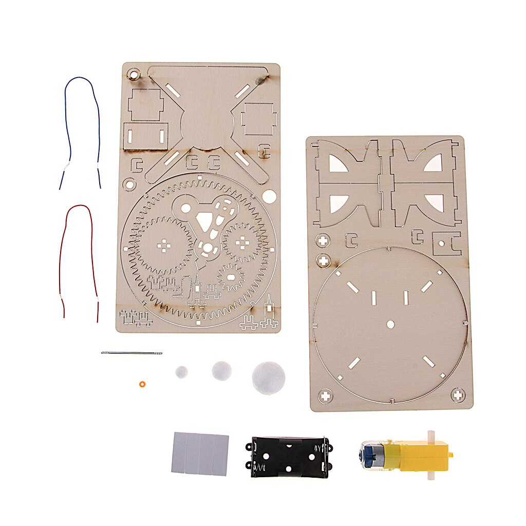 Motorized Solar System Science Kit Earth Sciences, Geology Science Kits Learning Educational Toys DIY