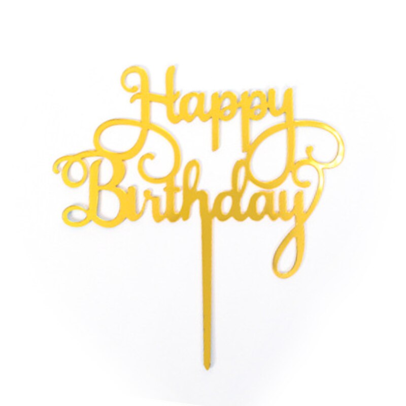 Gittler Glücklich Geburtstag Kuchen Deckel Bling Dekoration Glücklich Geburtstag Kuchen Deckel Mädchen Geburtstag Dekor Multi-bilden: G339568A
