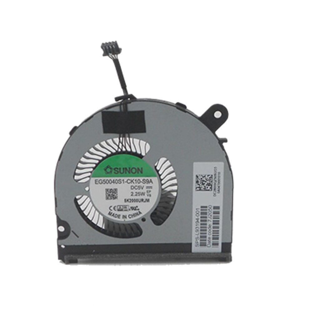 original CPU Cooling fan VIDEO GPU Cooling Fan left right Fan For HP ENVY X360 15M-ED TPN-C149 FAN L93193-001 L93194-001