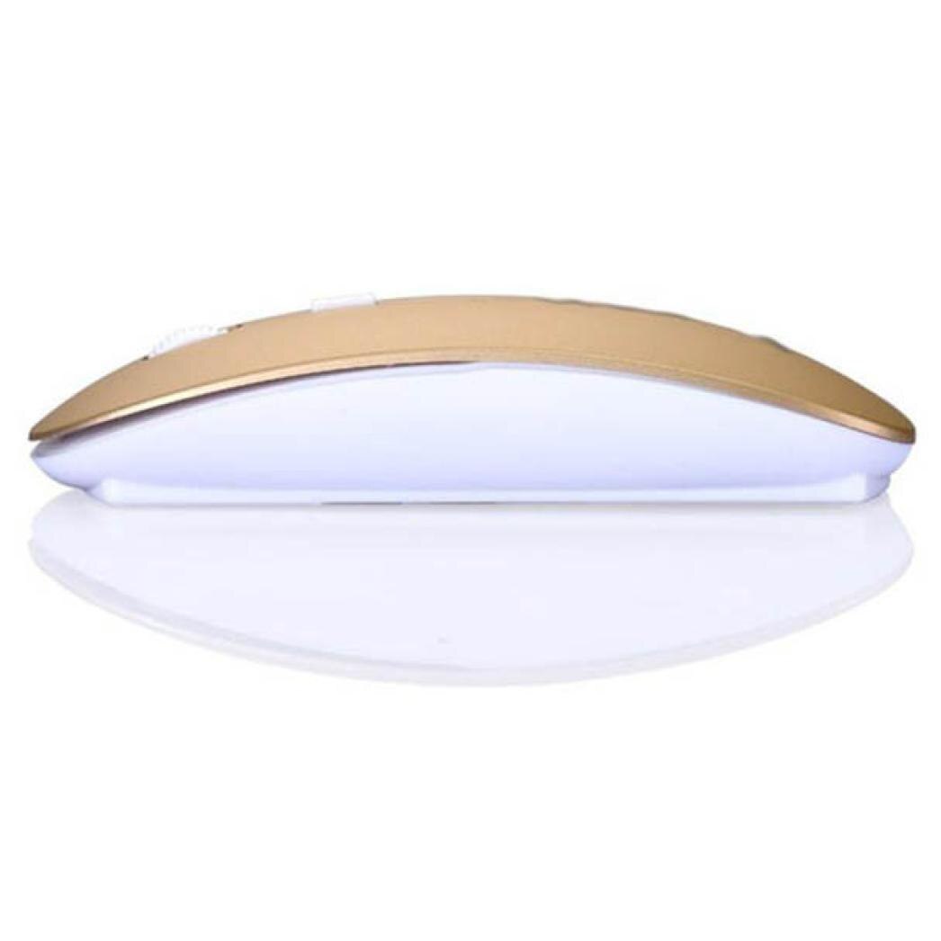 Ultra-Thin 2.4GHZ Wireless Mice 2400 DPI 4 Buttons Optical USB Gaming Mouse Mute Lovely MinnieMouse For Office Home Computer