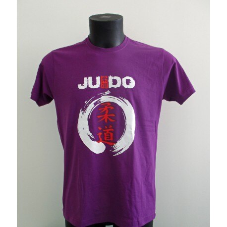 Camiseta de Judo Zen morada