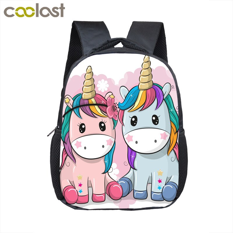 12 pouces enfants licorne sac d'école enfants maternelle sacs à dos garçons filles bambin sacs enfants sac à couches Mini quotidien sac à dos