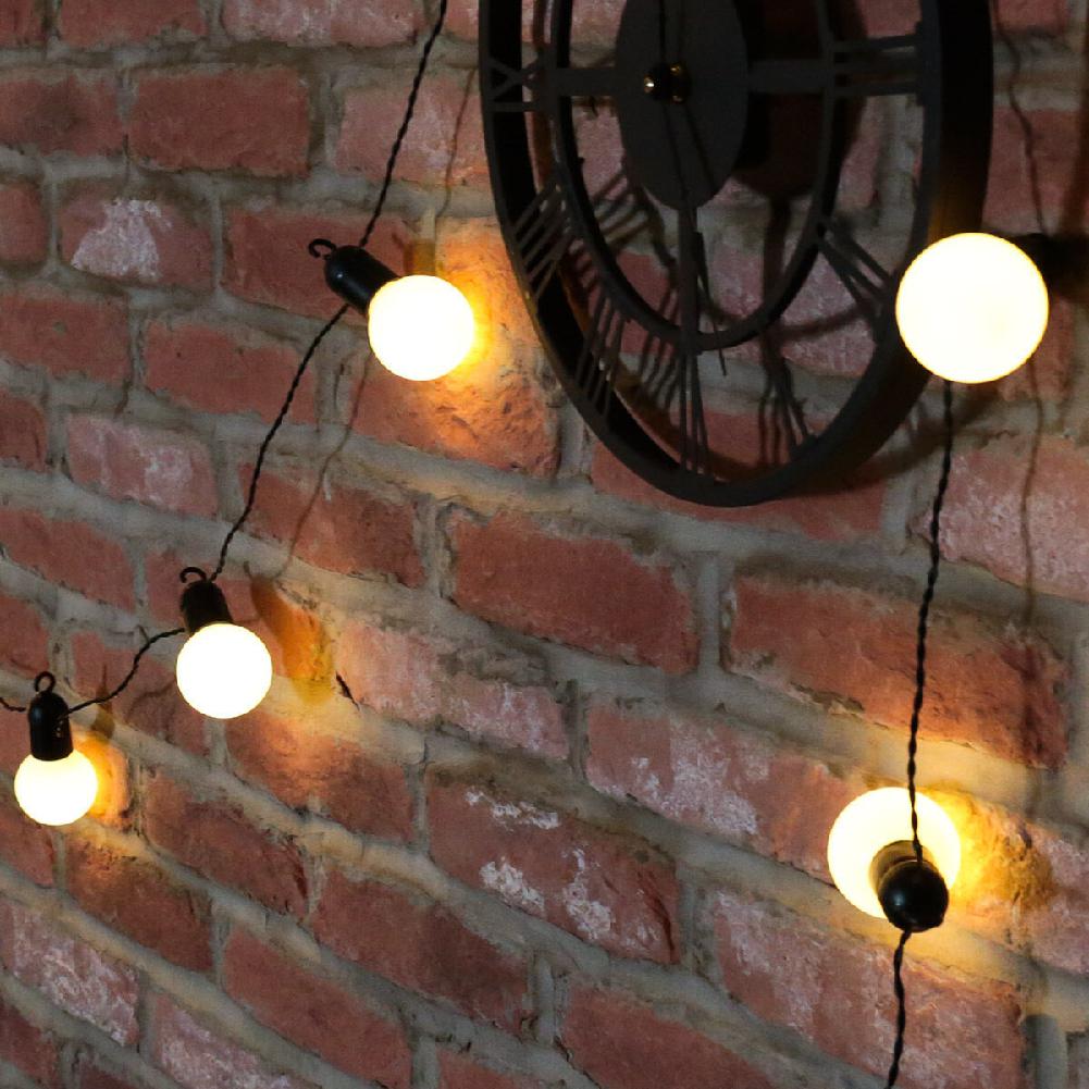 LumiParty Waterdichte Led Globe Lamp Licht String Fairy Lights Kerstmis Tuin Garland Party Decoratieve Outdoor LED Lamp