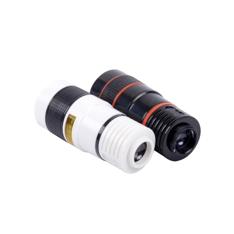 Draagbare 8x18 Mobiele Telefoon Monoculaire Telescoop HD Zoom Mobiele Telefoon Camera Telescoop Optische Lens met Telefoon Clip