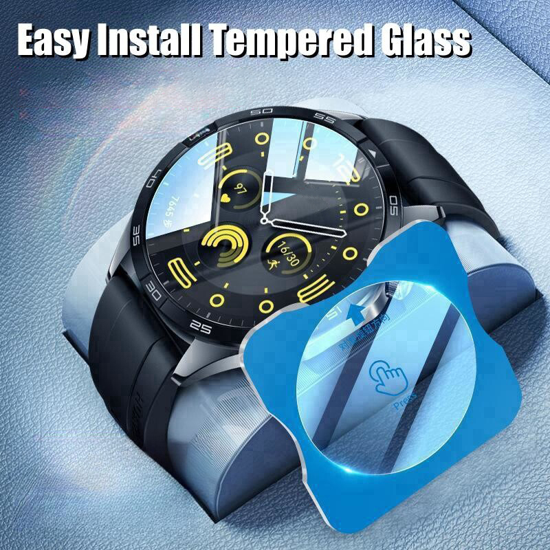 Protecteur d'écran pour Huawei Watch GT5, 1 à 5 pièces, 46mm/41mm GT4 GT3, installation rapide, pour Huawei GT5 Pro 46/42mm